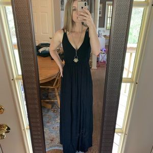 Lulu’s Backless Maxi Dress